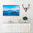 Sea View At Dawn In Abstract - Wrapped Canvas Painting-55342272
