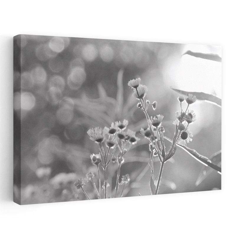 Fleurs sauvages III, art contemporain, H 24 po x l 16 po