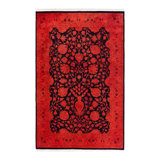 Overyed One-of-a-Kind Rectangle 4'1" X 6'4" Hand Knotted Area Rug