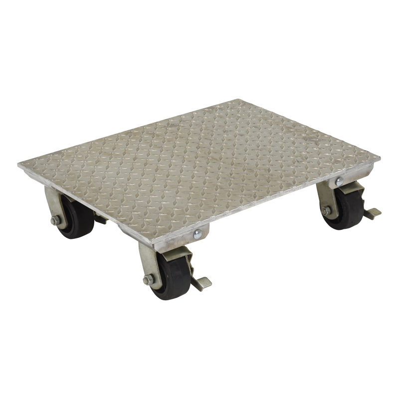 1200 Lb. Capacity Platform Dolly, 6.125" H x 18" W x 24" D