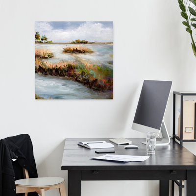 Can You Hear The Bird Song II Abstract Contemporary Landscape Nature Art