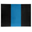 Tapis de détroit à rayures en poly-noir-44917644
