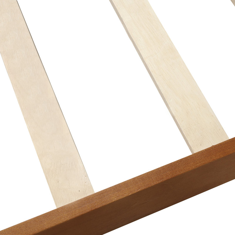 Lit plateforme Wood, Noyer