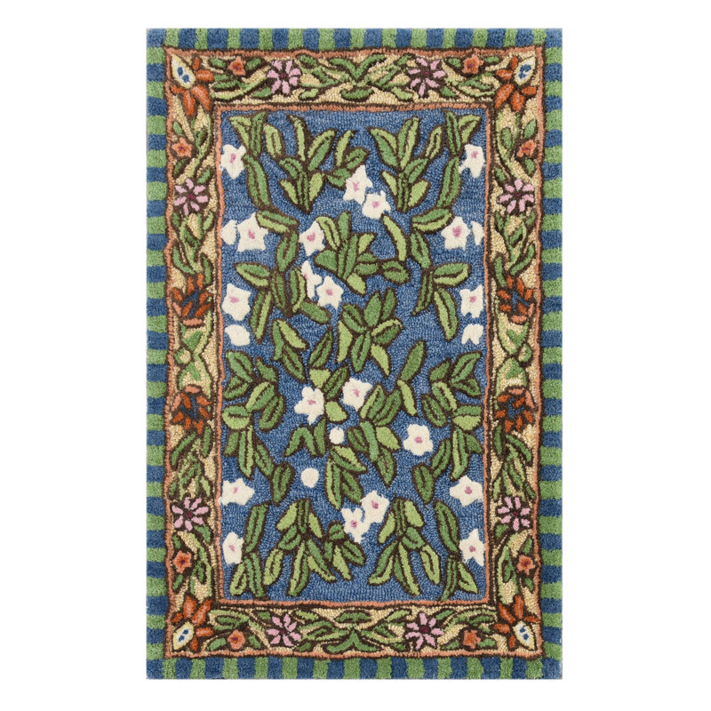 Tapestry Floral Rug, Rectangle 3' x 5'