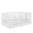 Twin Size Wood Daybed With Fence Guardrails And 2 Drawers, Split Into Independent Floor Bed & Daybed-1679331672