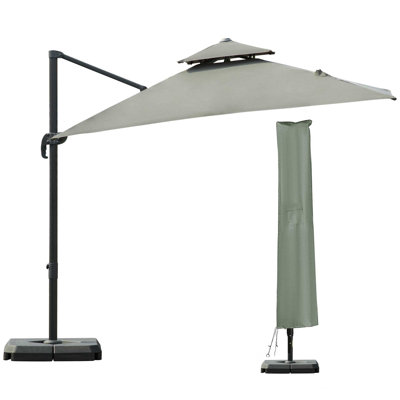 Samiyah 80cm Cantilever Parasol