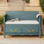 Banc à chaussures avec coussin amovible et rangement dissimulé-676512510
