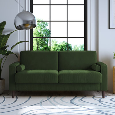 Yeimi 161.5Cm Square Arms Loveseat