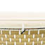 Mobilier d'extérieur: lit de jour avec pieds réglables et canapé modulaire pour patio, auvent rétractable beige, table, revêtement imperméable