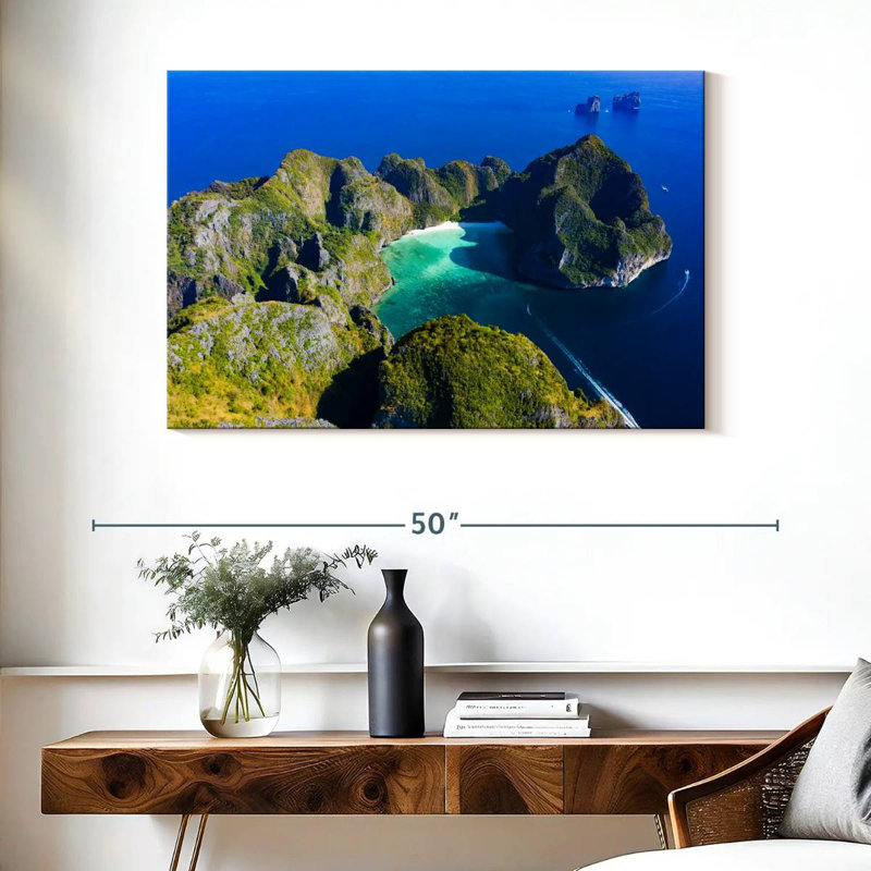 Île Gillard Koh Phi Phi Leh, H 26 po x l 39 po