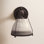 Single Light Glass Dimmable Armed Sconce