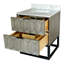 Meuble-lavabo simple 30 po avec comptoir Carlet-2129574834