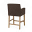 Tabouret de comptoir rembourré de 26 pouces-1141784347-1141784346
