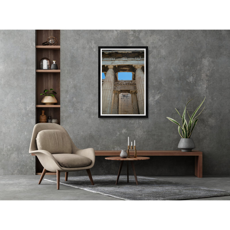 Ancient Temple Entrance Print by Tim Klein