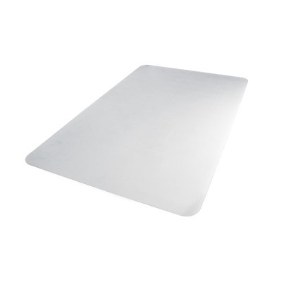 BioPVC Rectangular Chair Mat for Low Pile Carpet