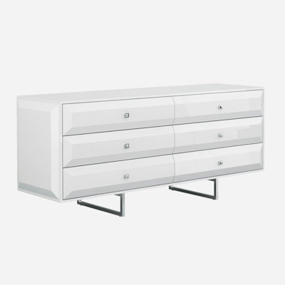 Commode double 6 tiroirs Aesara