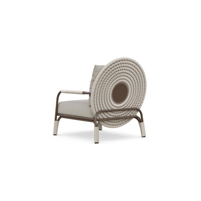 Zahara Club Chair Birch + Wheat Cushion
