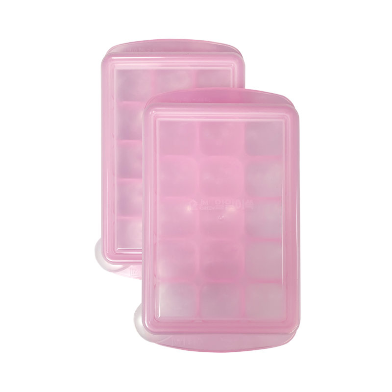 Coakley Silicone Ice Cube Tray, Pink