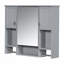 Armoire murale de salle de bain avec miroir-497815114