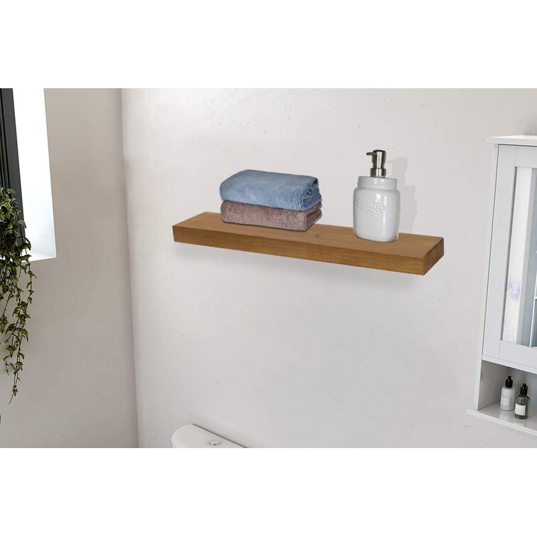 Floating Shelves with Wall Décor Sign, Bathroom Shelves Over Toilet wi –  Modern Rugs and Decor