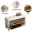 Banc rembourré blanc-1709376131