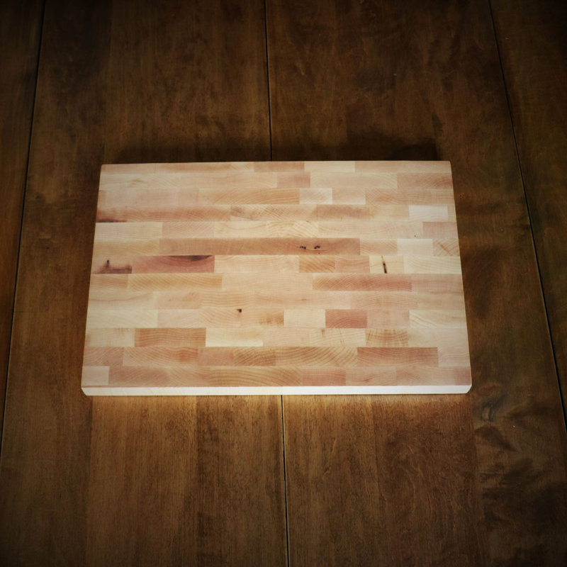 JMN Maple Wood Cutting Board, 10" W x 15" L
