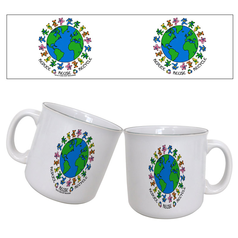 Grateful Dead - Réduire, réutiliser, recycler 20 oz Tasse de camping