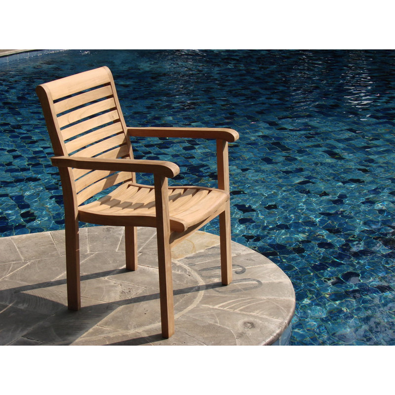 Outdoor Teak Dining Armchair