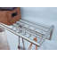 Jansen Steel 14 - Hook Wall Mounted Coat Rack with Storage