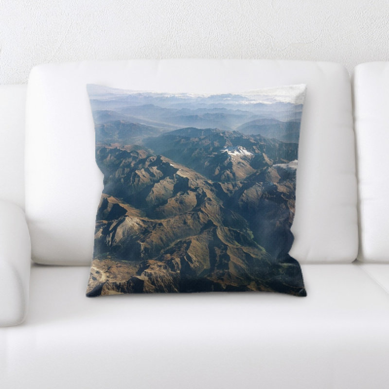 Microsuede Reversible Throw Pillow