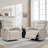 33"W Chenille Power Swivel Rocker Glider Recliner for Nursery,  with USB & Type-C Charge, Wider Armrest and Double Pockets ,Armrest and Double Pockets-1200731177