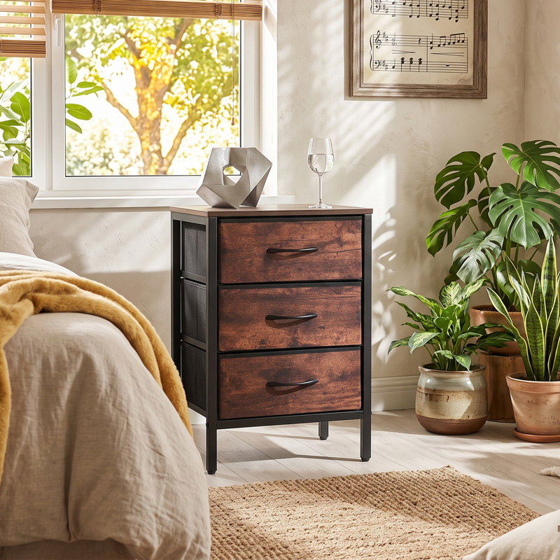 40 cm W Bedside Table