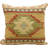 Ikat Wool Throw Pillow