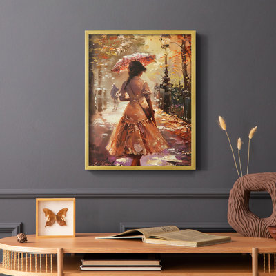 WOMEN Series DCLXVIII  -Premium Framed Print -Ready to Hang - No Nails Required