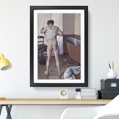 Man at His Bath by Gustave Caillebotte - Picture Frame Painting