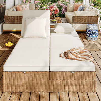 120cm Wide Straight Steel Patio Daybed