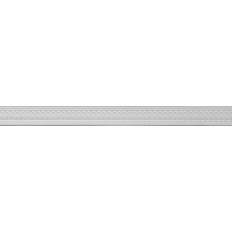 Alexandria Rope White Polyurethane Crown Molding