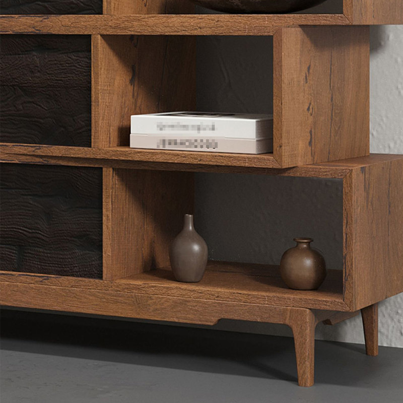 Armoire d'appoint en bois massif Simple Retro