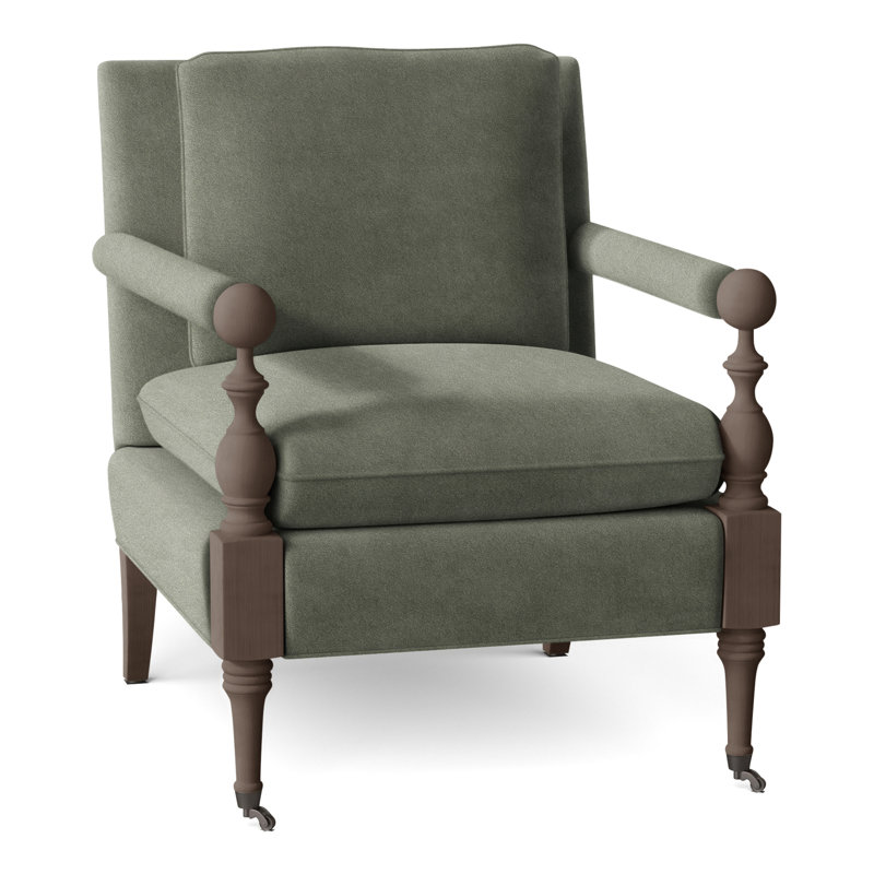 Leslie Armchair, 9953 Willow, Hazelnut