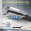 60cm Stainless Steel Under Cabinet Mount Range Hood with 3-Speed Modes