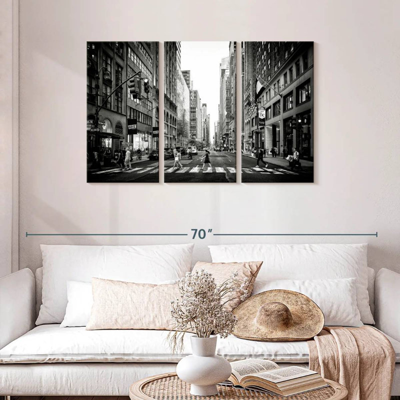  «Madison Avenue», H 28 po x l 45 po