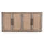 Jensen Mango 72" Wood And Cane Weave Buffet Sideboard In Taupe