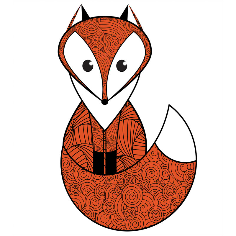 Ensemble de housse de couette fox, Grand