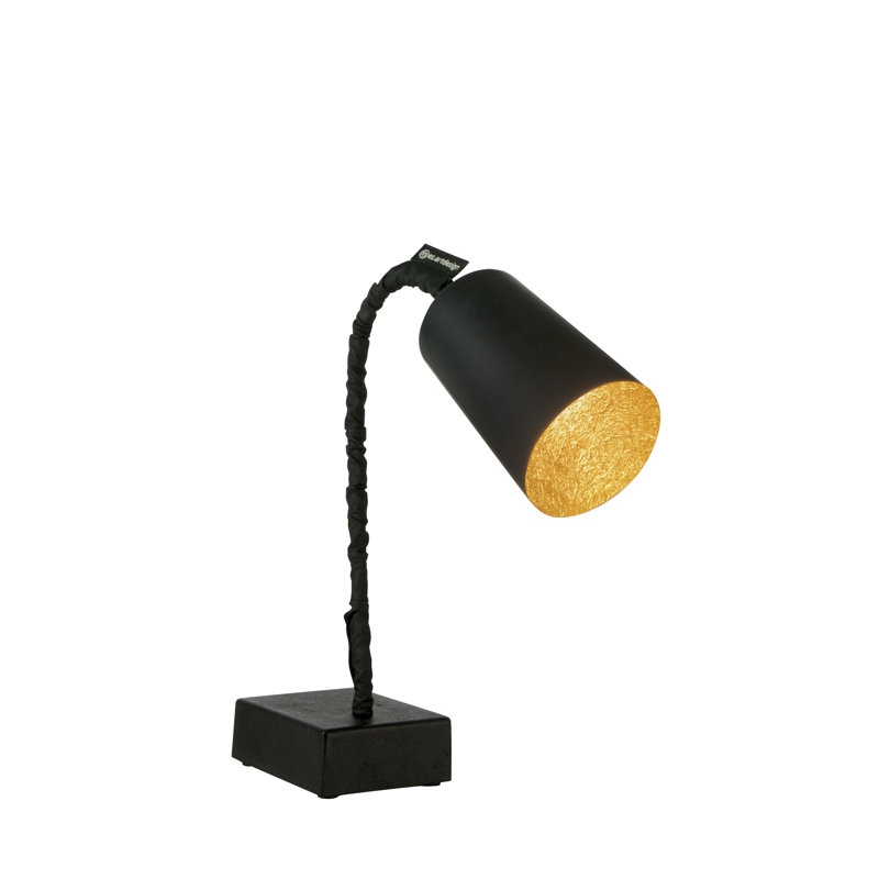 Adjustable Metal Desk Lamp, Gold