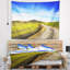 Tapisserie à routes rurales et oliviers landscape-28509831