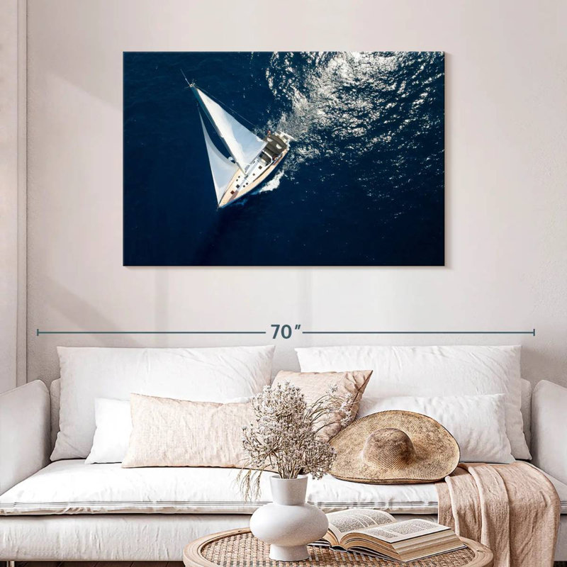 Mehar Yachting On Open Sea, H 30 po x l 45 po