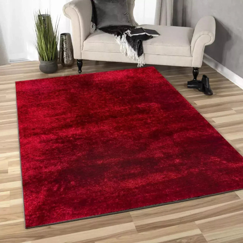 Large Shaggy Rugs Non Slip Living Room Hallway Fluffy Bedroom Carpet Mats, Rectangle 80 x 150 cm