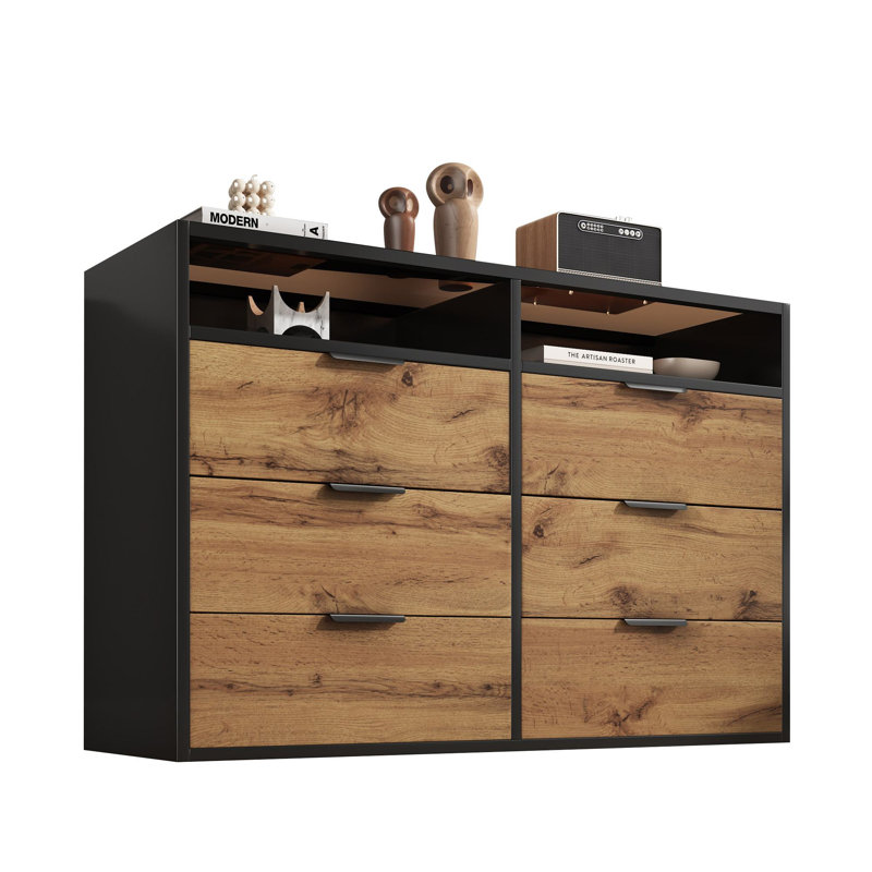 Sideboard Cabinet with Storage Drawers and Shelves