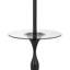 Lampe sur pied moderne 61 po Ava, table plateau en verre, 1 port USB, bronze foncé-1344112900-1344112955
