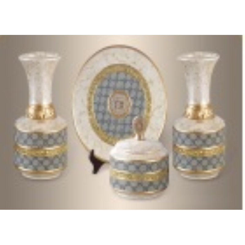 Four Piece Vase Accessory Set